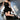 BLACK TIERED PLEATED DRESS BALLETCORE AESTHETIC