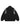 BLACK TRACK JACKET WITH GRAY ACCENTS LONG SLEEVE SPLICED DESIGN