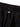 BLACK TRACK PANTS WITH WHITE ACCENTS - LONG PANTS MID WAIST STRAIGHT LEG