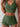 BLACK TWO-PIECE SWIMSUIT: ELASTANE FABRIC WEAVE