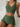 BLACK TWO-PIECE SWIMSUIT: ELASTANE FABRIC WEAVE