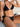 BLACK TWO-PIECE SWIMSUIT FOR ALL BODY SIZES IN NYLON SPANDEX BODY