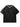 BLACK V-NECK TEE WHITE TRIM CASUAL FIT