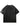 BLACK V-NECK TEE WHITE TRIM CASUAL FIT