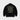 BLACK VARSITY JACKET WITH PATCHES - BASEBALL JACKET BLACK