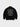 BLACK VARSITY JACKET WITH PATCHES - BASEBALL JACKET BLACK