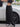 BLACK WIDE LEG TRACK PANTS WITH WHITE STRIPES Y2K FLATTERING FIT