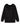 BLACK ZIP-UP HOODIE WITH ANGEL GRAPHIC LOOSE FIT LONG SLEEVE - Sweetheart Supplies