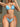 BLUE AND ORANGE BIKINI SET WITH DURABLE FABRIC TEXTURE