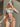 BLUE AND ORANGE BIKINI SET WITH DURABLE FABRIC TEXTURE
