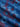 BLUE BIKINI AND FLORAL SARONG WITH ELASTANE FABRIC TEXTURE
