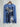 BLUE CROSS WINGS GRAPHIC LONG SLEEVE SHIRT Y2K