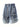 BLUE DENIM CARGO SHORTS LOOSE FIT CASUAL