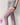 BLUE LACE SUSPENDER TIGHTS ELEGANT LACE PATTERN