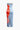 BLUE STRAPLESS DRESS WITH RED FLORAL ACCENTS FOR SPECIAL OCCASIONS