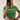 BRAZIL CROP TOP - GREEN AND YELLOW Y2K DESIGN