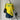 BRAZIL T-SHIRT GREEN AND YELLOW LETTER PRINT Y2K STYLE