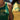 BRAZIL TANK TOP WITH COTTON EMBROIDERED LETTER IN GREEN AND YELLOW