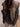BROWN AND BLUE STRIPED HOODED SWEATER LOOSE FIT Y2K STYLE