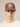 BROWN BASEBALL CAP WITH MONOGRAM - COTTON TWILL BROWN