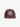 BROWN BASEBALL CAP WITH MONOGRAM - COTTON TWILL BROWN