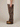 BROWN CARGO PANTS IN HEAVY COTTON - BROWN WASHED STYLE - Sweetheart Supplies