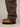 BROWN CARGO PANTS IN HEAVY COTTON - BROWN WASHED STYLE - Sweetheart Supplies