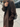 BROWN DOUBLE-BREASTED OVERCOAT WITH CLASSIC LAPEL COLLAR