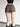 BROWN EYELET CARGO SHORTS COTTON WOVEN