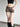 BROWN EYELET CARGO SHORTS COTTON WOVEN