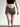 BROWN EYELET CARGO SHORTS COTTON WOVEN