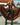 BROWN FAUX LEATHER TRENCH COAT WITH BELTED WAIST
