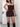 BROWN HALTER NECK DRESS WITH CHIC HALTER NECKLINE