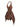 BROWN HALTER TOP ASYMMETRICAL HEM SUMMER