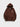 BROWN HOODED SWEATSHIRT COMFORTABLE COTTON BLEND HOODIE