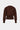 BROWN KNIT CARDIGAN WITH GOLD BUTTON V-NECK SWEATER CARDIGAN