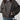 BROWN LEATHER BOMBER JACKET FOR MEN AND WOMEN | CLASSIC LEATHER BOMBER