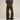 BROWN LEOPARD PRINT WIDE-LEG JEANS FOR WOMEN
