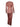 BROWN MARBLE-PATTERNED LONG SLEEVE BODYCON DRESS
