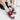 BURGUNDY AND WHITE LOW-TOP SNEAKERS WITH WORLDWIDE SHIPPING - Sweetheart Supplies
