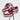 BURGUNDY AND WHITE LOW-TOP SNEAKERS WITH WORLDWIDE SHIPPING - Sweetheart Supplies