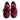BURGUNDY FLORAL SNEAKERS VEGAN SUEDE DAILY WEAR