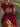 BURGUNDY HALTER SKIRT SET ELASTANE FABRIC TEXTURE