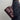 BURGUNDY LEATHER SHOULDER BAG VINTAGE-INSPIRED SHOULDER