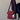 BURGUNDY PATENT LEATHER SHOULDER BAG FOR WOMEN