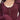BURGUNDY RIBBED LONG-SLEEVE TOP WITH LACE TRIM Y2K RED KNIT