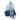 BUTTERFLY BLUE DENIM BACKPACK Y2K