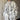 BUTTERFLY PATCHES FAUX FUR JACKET OVERSIZED COAT