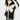 BUTTERFLY PATCHWORK FLEECE JACKET BROWN AND BLACK