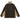 BUTTERFLY PATCHWORK FLEECE JACKET BROWN AND BLACK